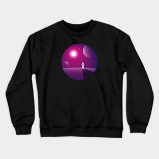 Space astronaut Crewneck Sweatshirt